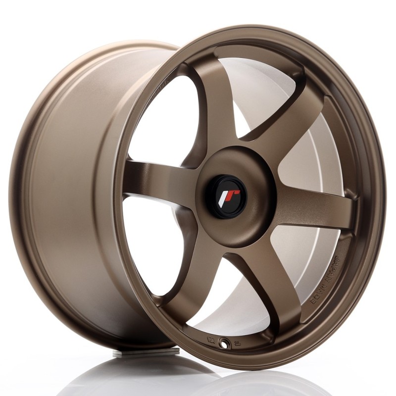 Japan Racing JR-3 Extreme Concave 18x10.5" (4 & 5 hole custom PCD) ET25-30, Dark Anodized Bronze