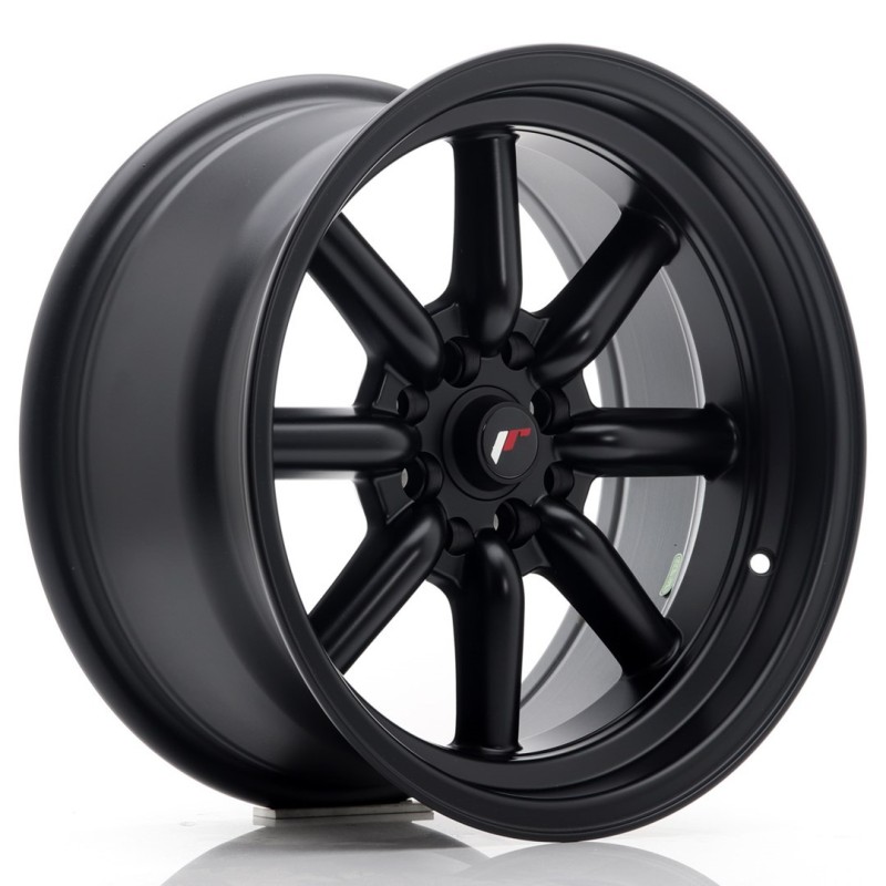 Japan Racing JR-19 16x8" 4x100/114.3 ET0, Flat Black