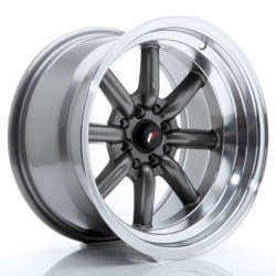 Japan Racing JR-19 16x9" 4x100/114.3 ET-15, Gunmetal