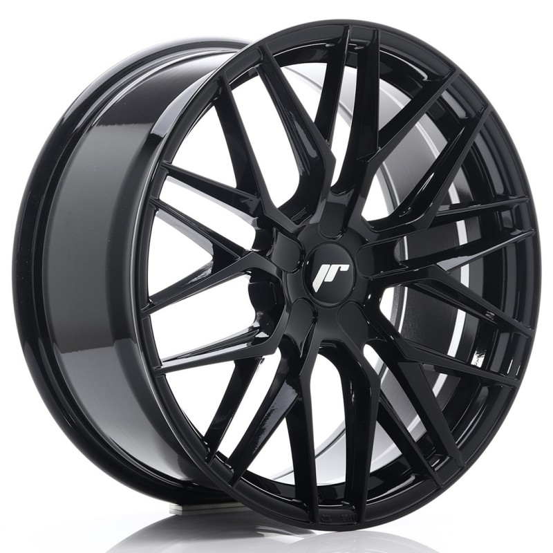 Japan Racing JR-28 19x8.5" (5 hole custom PCD) ET35-40, Gloss Black