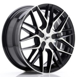 Japan Racing JR-28 17x8" (4 & 5 hole custom PCD) ET25-40, Gloss Black