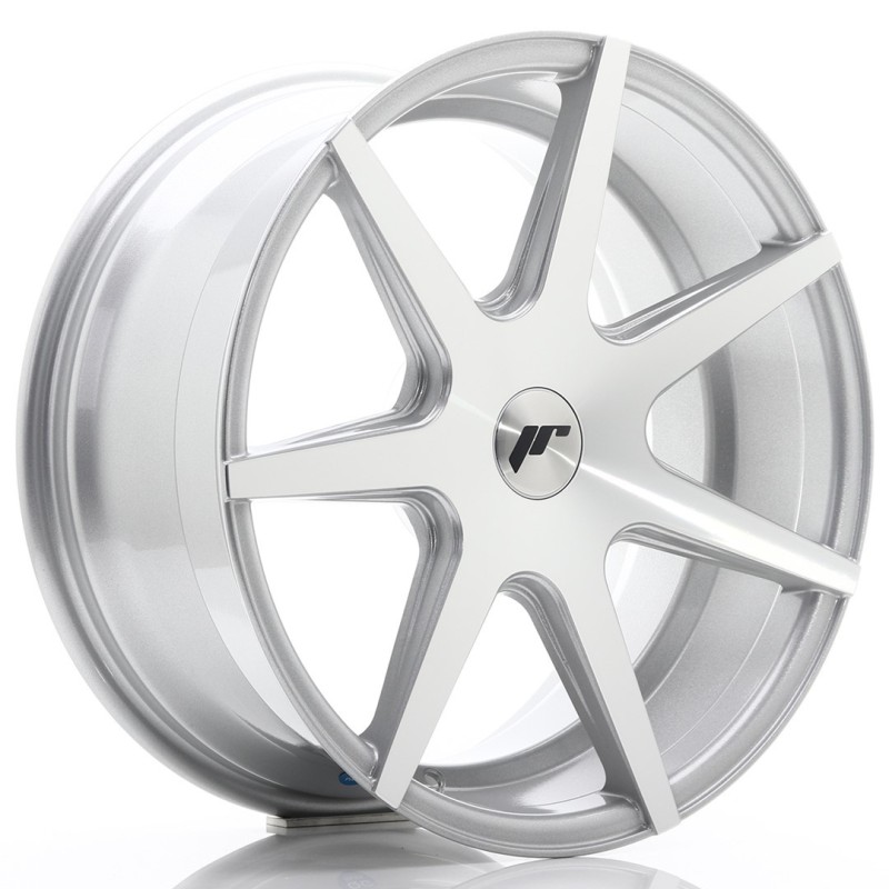 Japan Racing JR-20 18x8.5" (4 & 5 hole custom PCD) ET25-40, Silver