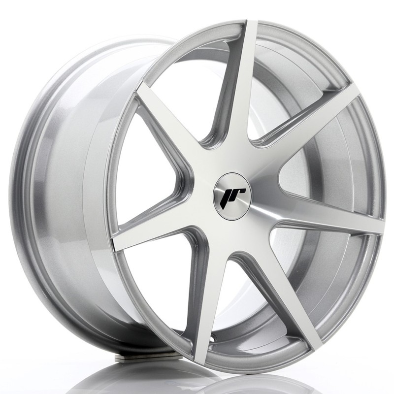 Japan Racing JR-20 Extreme Concave 18x9.5" (4 & 5 hole custom PCD) ET20-40, Silver