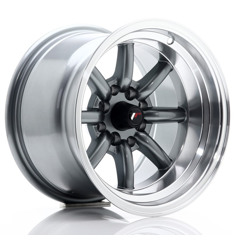 Japan Racing JR-19 14x9" 4x100/114.3 ET-25, Gunmetal