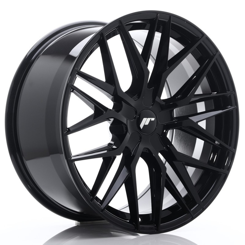 Japan Racing JR-28 Extreme Concave 21x10.5" (5 hole custom PCD) ET0-55, Gloss Black