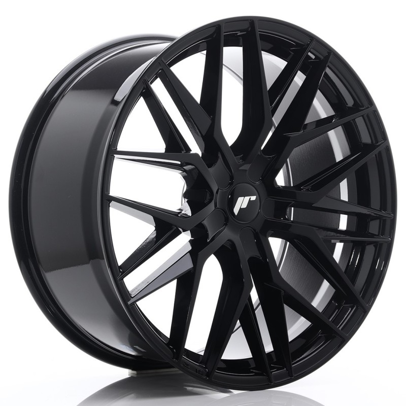 Japan Racing JR-28 Extreme Concave 22x10.5" (5 hole custom PCD) ET15-50, Gloss Black