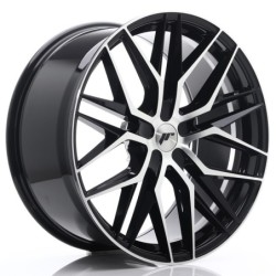 Japan Racing JR-28 Extreme Concave 22x10.5" (5 hole custom PCD) ET15-50, Gloss Black Machined
