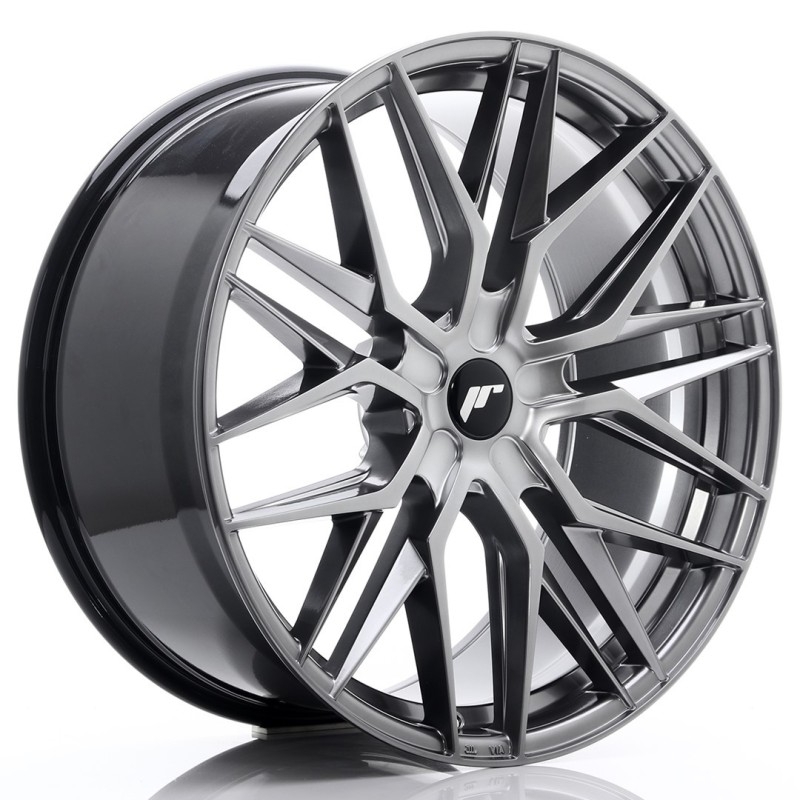 Japan Racing JR-28 Extreme Concave 22x10.5" (5 hole custom PCD) ET15-50, Hyper Black