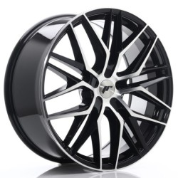 Japan Racing JR-28 Extreme Concave 22x9" (5 hole custom PCD) ET30-45, Gloss Black Machined