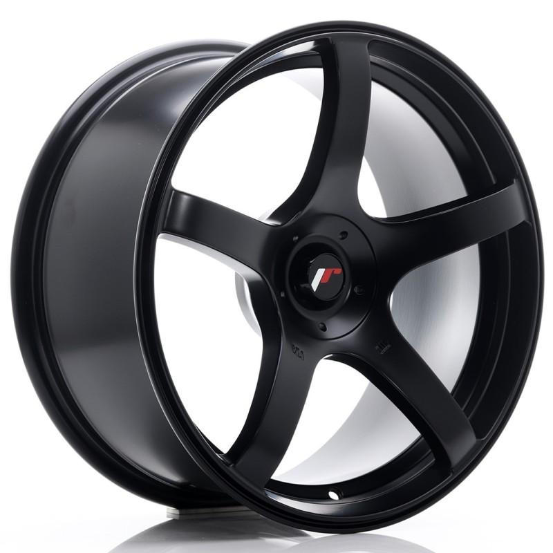 Japan Racing JR-32 18x8.5" (5 hole custom PCD) ET20-38, Flat Black