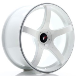 Japan Racing JR-32 18x8.5" (5 hole custom PCD) ET20-38, White