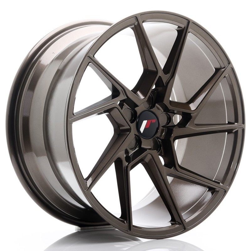 Japan Racing JR-33 Extreme Concave 19x9.5" (5 hole custom PCD) ET20-45, Bronze