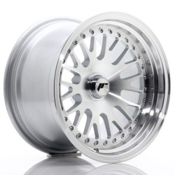 Japan Racing JR-10 15x9" (4 & 5 hole custom PCD) ET0-20, Silver / Machined