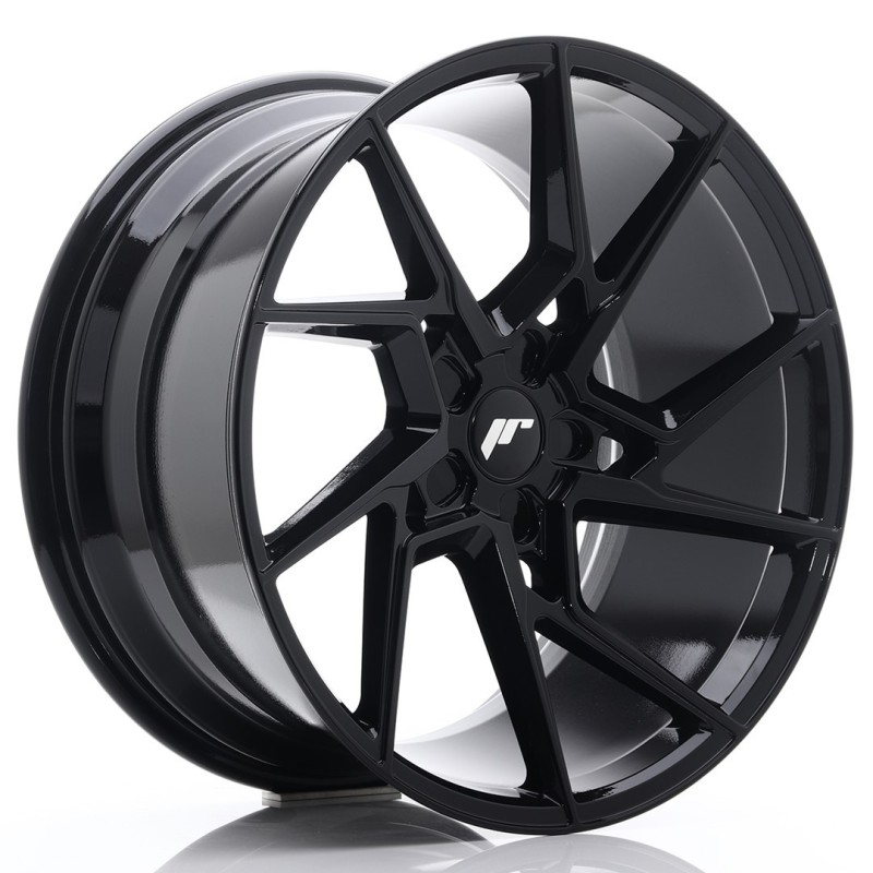 Japan Racing JR-33 Extreme Concave 20x10" (5 hole custom PCD) ET40, Gloss Black
