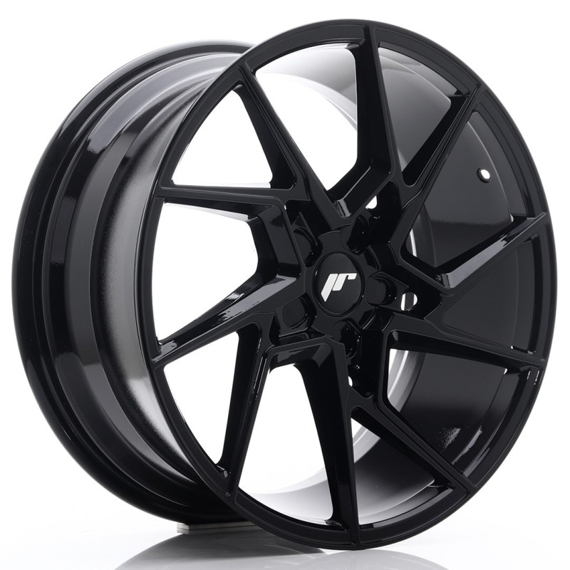 Japan Racing JR-33 Extreme Concave 20x9" (5 hole custom PCD) ET20-48, Gloss Black