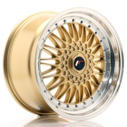 Japan Racing JR-9 18x9" (4 & 5 hole custom PCD) ET20-40, Gold