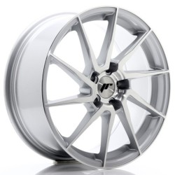 Japan Racing JR-36 18x8" 5x120 ET35, Brushed Silver