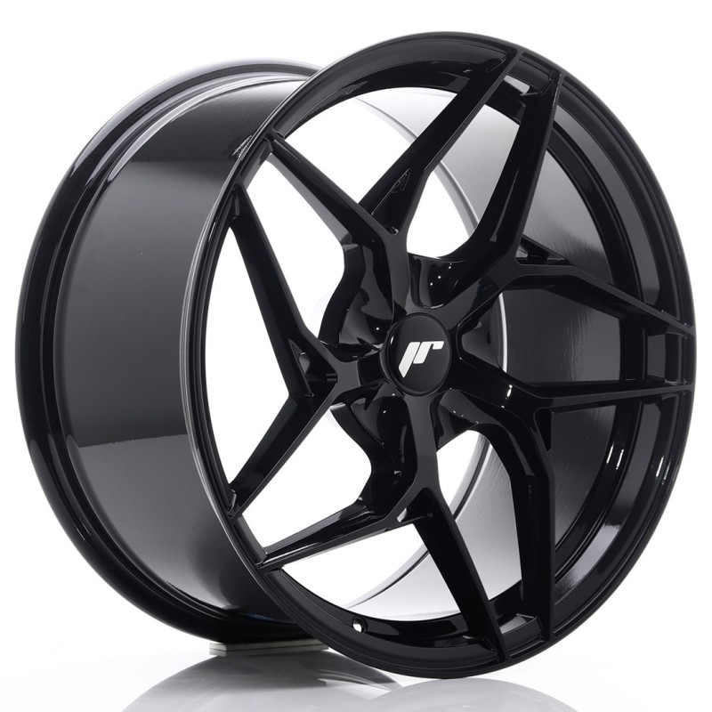 Japan Racing JR-35 Extreme Concave 19x9.5" (5 hole custom PCD) ET20-45, Gloss Black