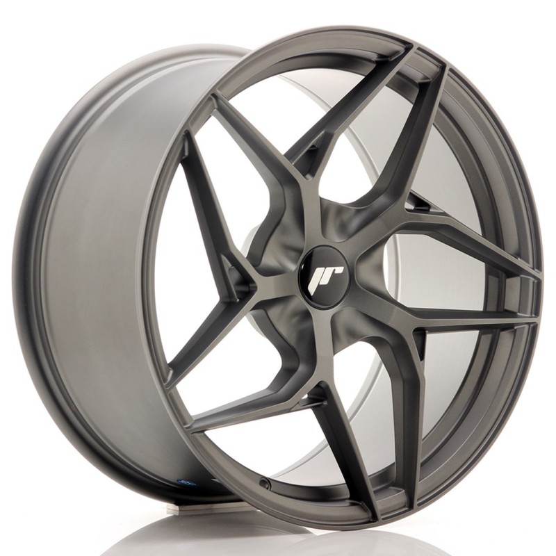 Japan Racing JR-35 Extreme Concave 19x9.5" (5 hole custom PCD) ET20-45, Gunmetal