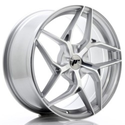Japan Racing JR-35 19x8.5" (5 hole custom PCD) ET20-45, Silver / Machined