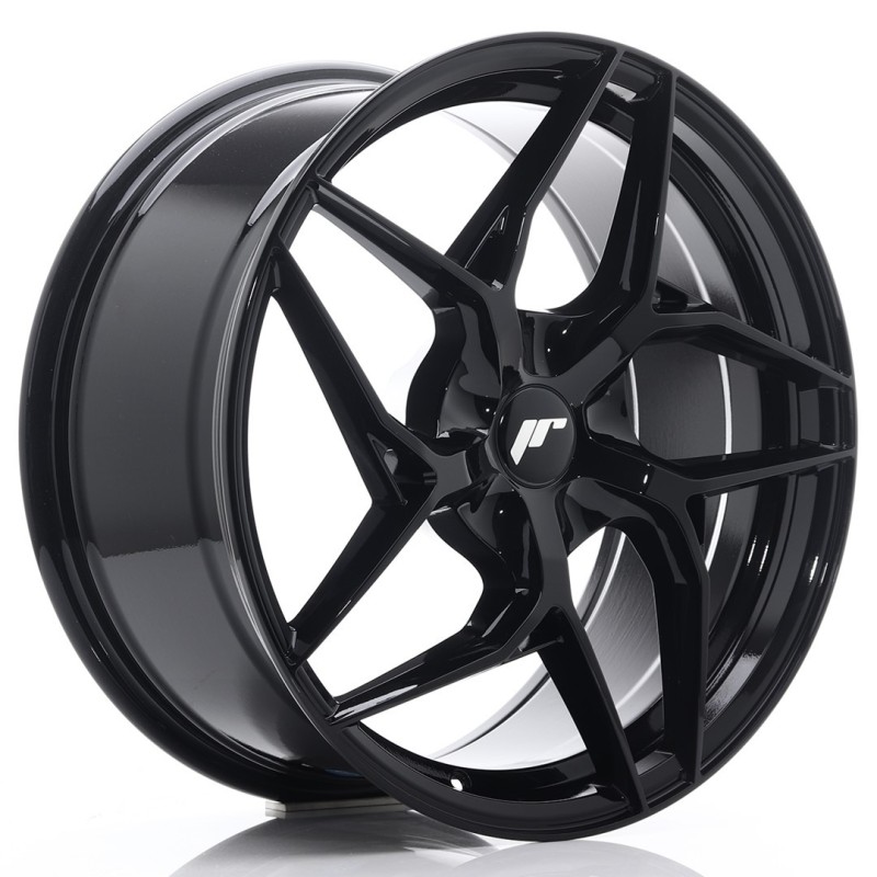 Japan Racing JR-35 19x8.5" (5 hole custom PCD) ET20-45, Gloss Black