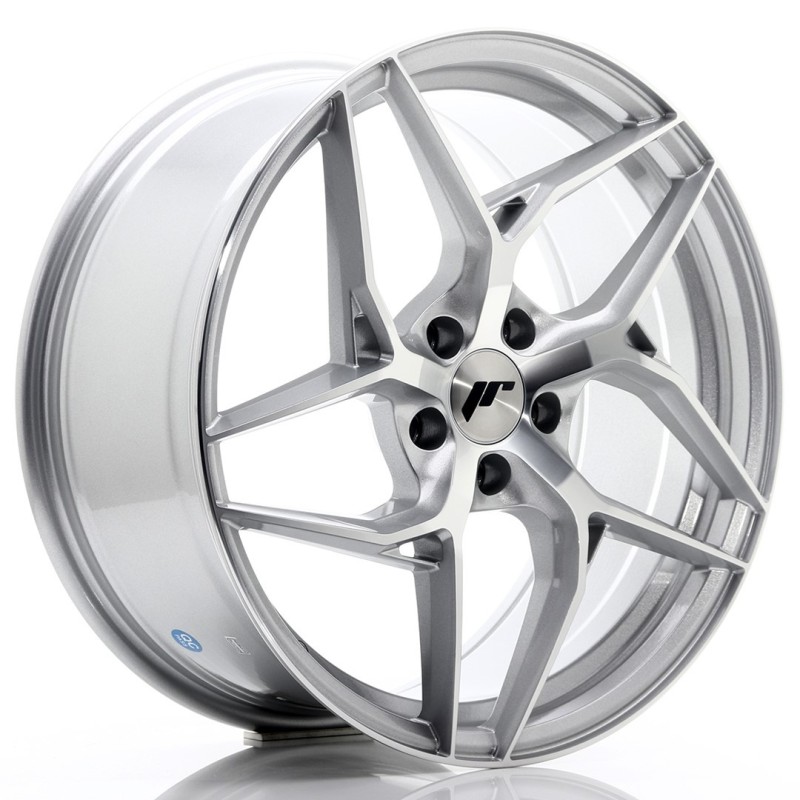 Japan Racing JR-35 19x8.5" 5x120 ET35, Silver / Machined