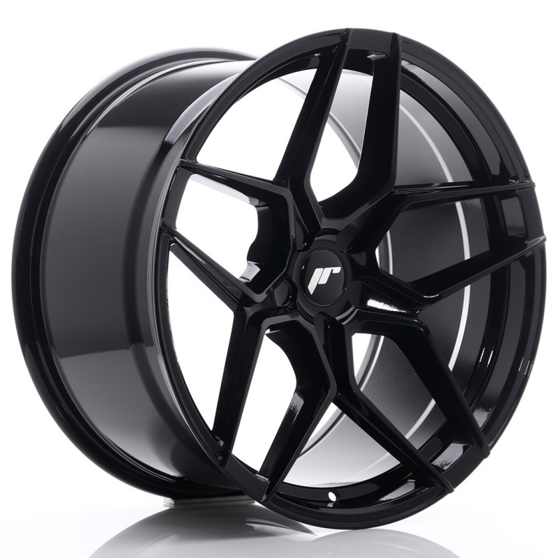 Japan Racing JR-34 Extreme Concave 20x10.5" (5 hole custom PCD) ET20-35, Gloss Black