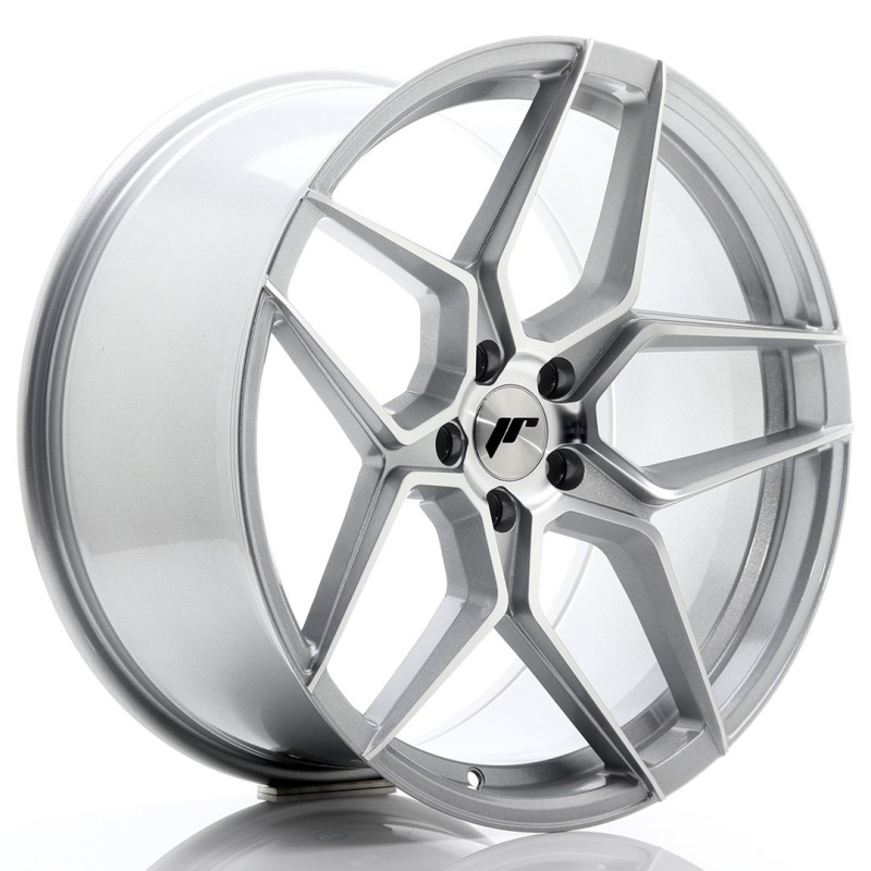 Japan Racing JR-34 Extreme Concave 20x10" 5x120 ET40, Silver / Machined