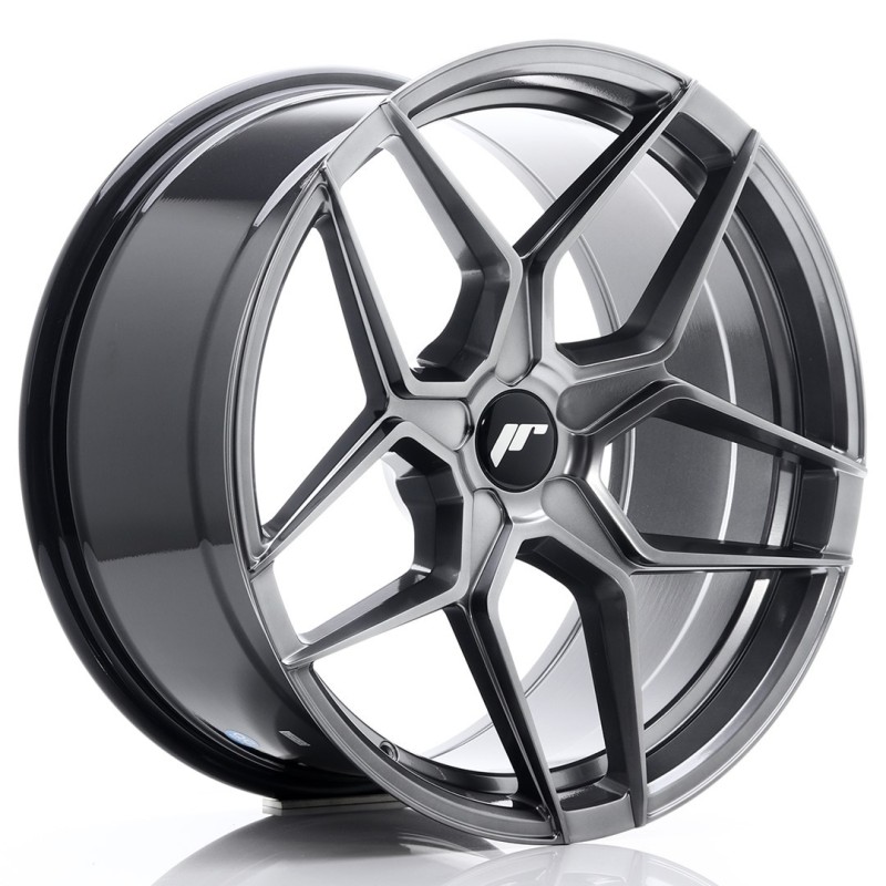 Japan Racing JR-34 Extreme Concave 19x9.5" (5 hole custom PCD) ET20-40, Hyper Black