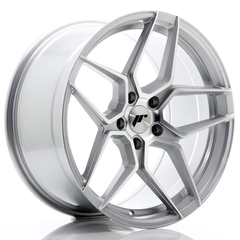 Japan Racing JR-34 Extreme Concave 19x9.5" 5x120 ET35, Silver / Machined