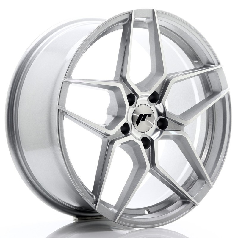Japan Racing JR-34 19x8.5" 5x120 ET35, Silver / Machined