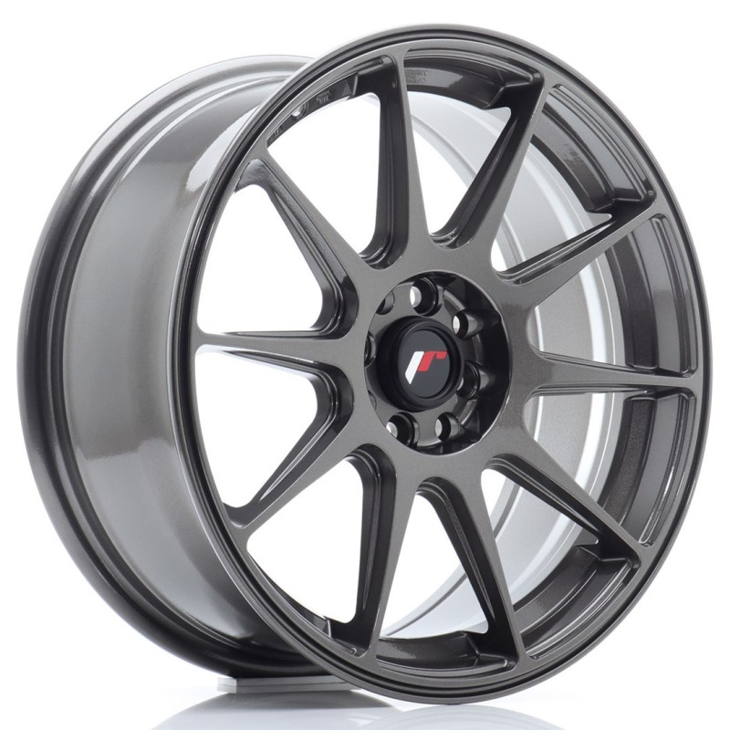 Japan Racing JR-11 17x7.25" 4x100/114.3 ET35, Hyper Gray