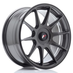 Japan Racing JR-11 17x8.25" (4 & 5 hole custom PCD) ET35, Hyper Gray