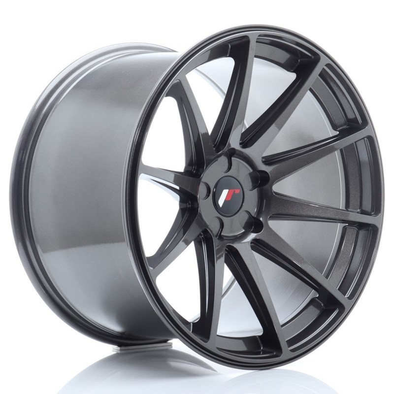 Japan Racing JR-11 Extreme Concave 20x12" (5 hole custom PCD) ET20-42, Hyper Gray