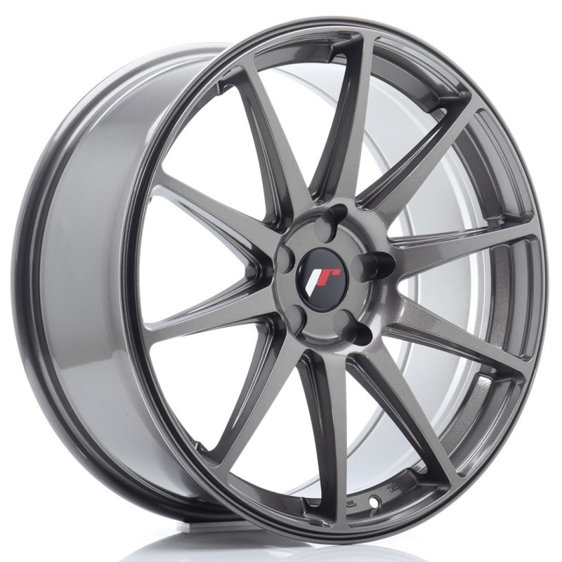 Japan Racing JR-11 20x8.5" (5 hole custom PCD) ET20-35, Hyper Gray