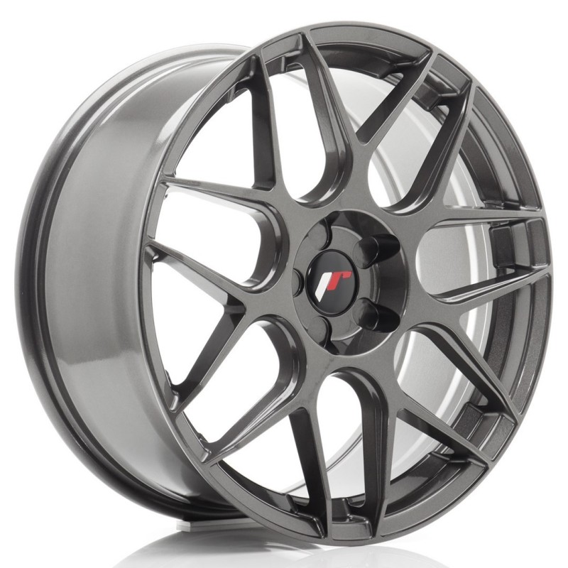 Japan Racing JR-18 19x8.5" (5 hole custom PCD) ET25-42, Hyper Gray