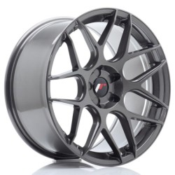 Japan Racing JR-18 Extreme Concave 19x9.5" (5 hole custom PCD) ET22-35, Hyper Gray