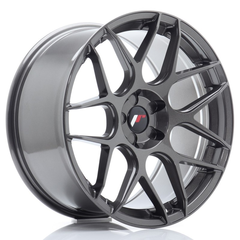 Japan Racing JR-18 Extreme Concave 19x9.5" (5 hole custom PCD) ET22-35, Hyper Gray