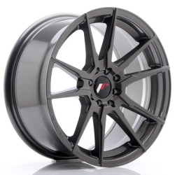 Japan Racing JR-21 17x8" 5x100/114.3 ET35, Hyper Gray