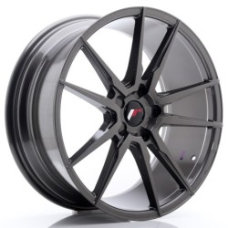 Japan Racing JR-21 20x8.5" (5 hole custom PCD) ET20-40, Hyper Gray