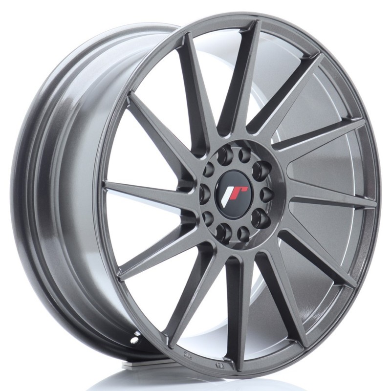 Japan Racing JR-22 18x7.5" 5x112/114.3 ET40, Hyper Gray