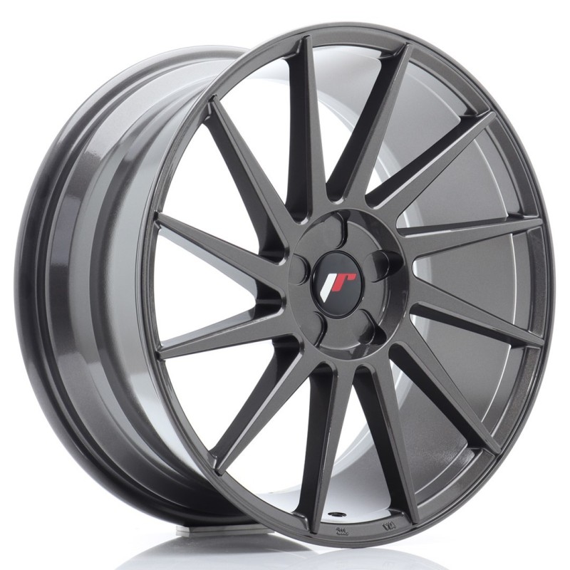 Japan Racing JR-22 19x8.5" (5 hole custom PCD) ET20-43, Hyper Gray