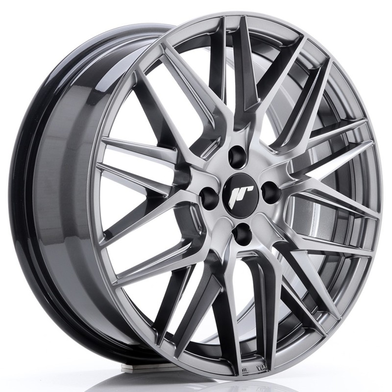 Japan Racing JR-28 17x7" 4x100 ET40, Hyper Black