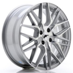 Japan Racing JR-28 17x7" 4x100 ET40, Machined Face Silver
