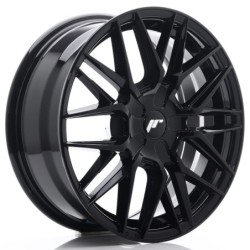 Japan Racing JR-28 17x7" (4 & 5 hole custom PCD) ET20-45, Gloss Black