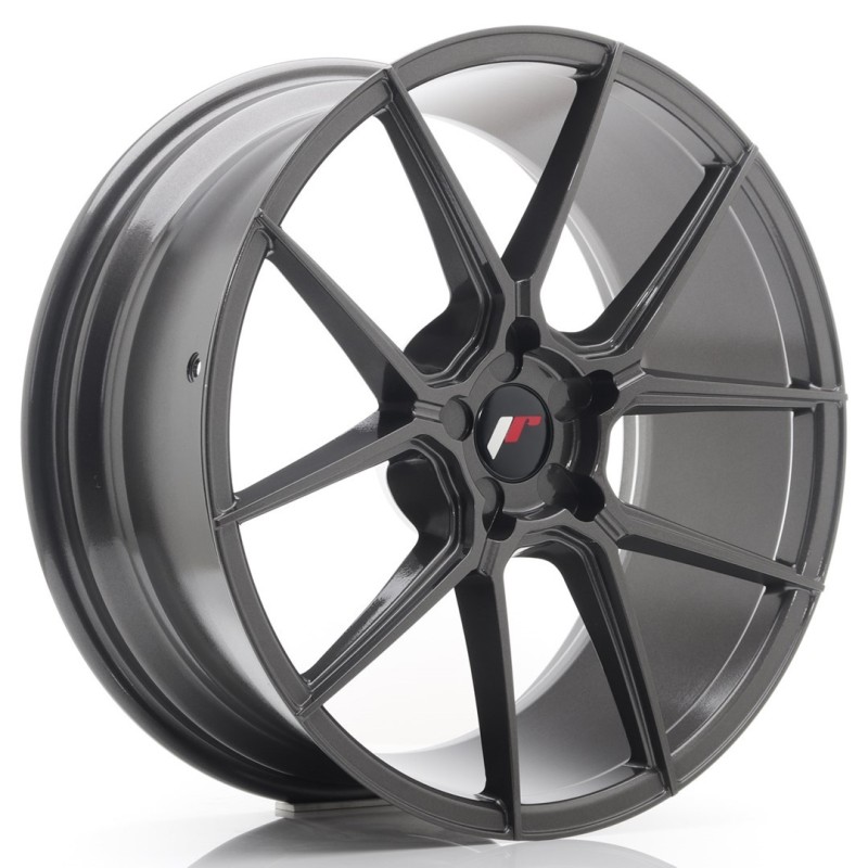 Japan Racing JR-30 20x8.5" (5 hole custom PCD) ET20-42, Hyper Gray