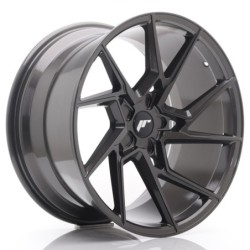 Japan Racing JR-33 Extreme Concave 20x10.5" (5 hole custom PCD) ET15-30, Hyper Gray