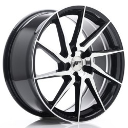 Japan Racing JR-36 19x8.5" (5 hole custom PCD) ET20-50, Gloss Black Machined
