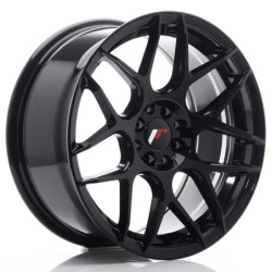 Japan Racing JR-18 17x8" 4x100/108 ET25, Gloss Black