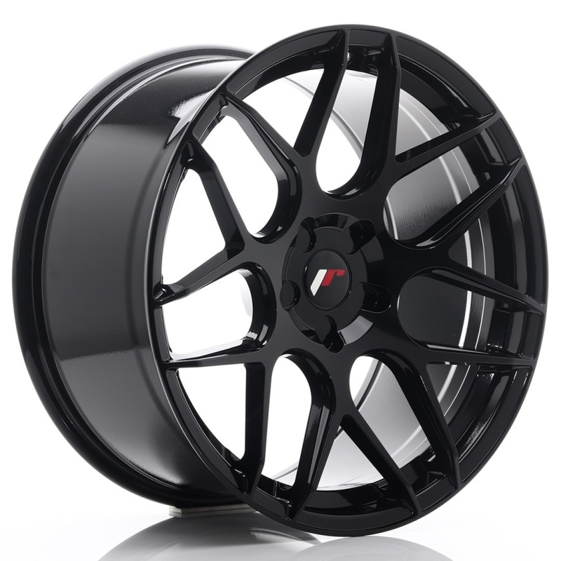 Japan Racing JR-18 Extreme Concave 20x10" (5 hole custom PCD) ET20-45, Gloss Black